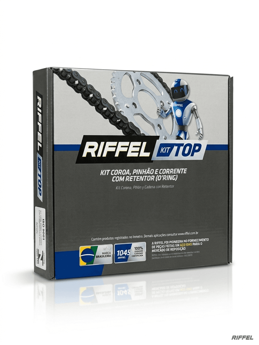 Kit Top com Corrente O'ring para CG 150 — miniatura 2